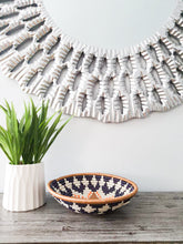 Load image into Gallery viewer, African Woven Hanging Wall Basket Boho wall art
