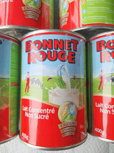 Load image into Gallery viewer, 5 CANS Lait Liquide Bonnet Rouge- Unsweetened Condensed Milk
