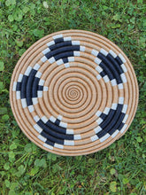 Load image into Gallery viewer, African Rwanda Trivet/ African Woven Trivet/ Wall Decor/ Gift For Mom/ Decorative Trivet/ Boho Wall Art
