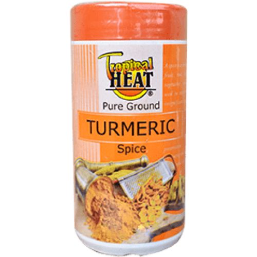 Tropical Heat Pure Ground Tumeric 100gm Jar