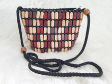 Load image into Gallery viewer, Mini Crossbody Boho Beaded Handbag/ Handmade Handbag
