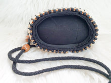 Load image into Gallery viewer, Mini Boho Crossbody Beaded Handbag/ Handmade Handbag
