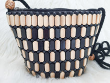 Load image into Gallery viewer, Mini Crossbody Boho Beaded Handbag/ Handmade Handbag
