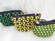Load image into Gallery viewer, Yellow Flower Mini Boho Crossbody Bag/ Handmade Beaded Handbag
