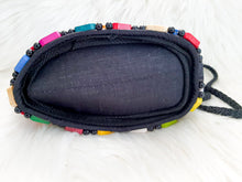 Load image into Gallery viewer, Colorful Mini Crossbody Boho Beaded Handbag/ Handmade Handbag
