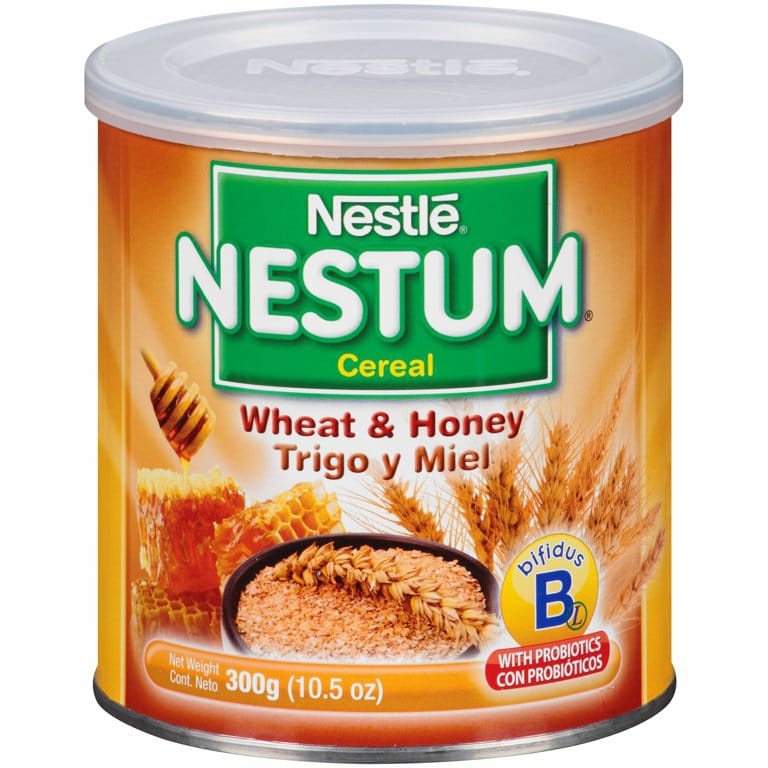 2 CANS Nestum Cereal- Wheat & Honey Cereal 300g