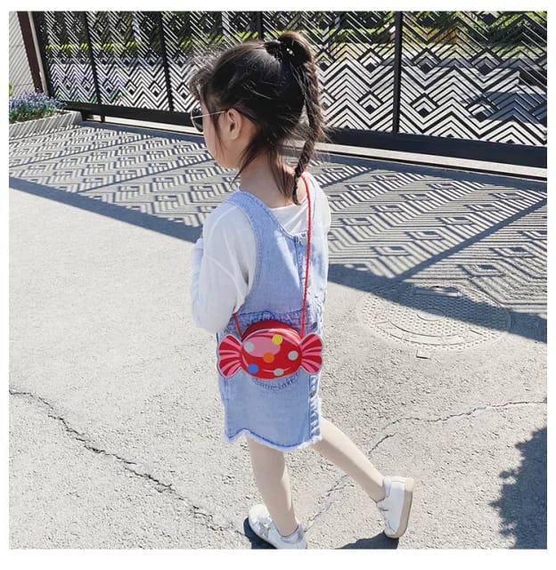 Girl Candy Summer Crossbody Shoulder Bag/ Candy Shape Mini Girls Purses