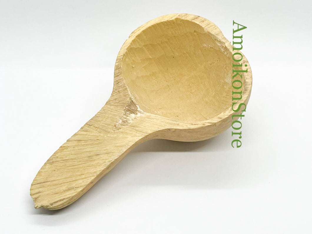 African Ladle/ Handmade African Calabash Spoon/ Boho Spoon
