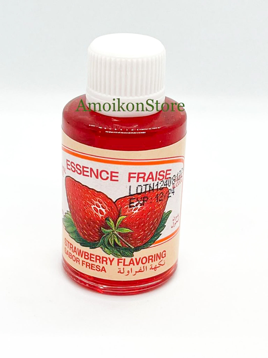 Arome 3 Lions Essence Menthe Et Fraise- Mint Extract Flavoring -Strawberry Extract Flavoring 30ml